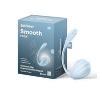 Satisfyer Smooth Petal Connect App | Sex Toy Donna | Vibromassaggiatore | Impermeabile (IPX7) e ricaricabile | Sex-Toys in Silicone | Controllo tramite App | Vibratore portatile | Design ergonomico