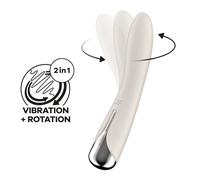 Satisfyer Spinning Vibe 1 - Rotating G-Spot Vibrator - Beige