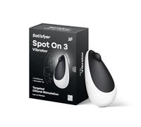 Satisfyer Spot On 3 - vibratore clitorideo ricaricabile (nero)