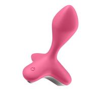 Satisfyer Sweet Seal Connect App | Plug Anale Bluetooth Rosa | Potente Vibratore Anale Prostatico | Controllato dall'App e impermeabile (IPX7) | Silicone di alta Qualità | Sex Toy per Uomini e Donne