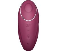 Satisfyer Tap & Climax 1 - Vibratore da Appoggio Rosso con Funzione Tocco