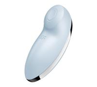 Satisfyer Tap & Climax 2 - Stimolatore e Vibratore 2in1 (blu)