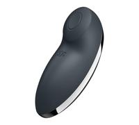 Satisfyer Tap & Climax 2 - Massaggiatore & Vibratore 2in1 (grigio)
