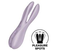 SATISFYER THREESOME 2 VIBRADOR - NERO - LILLA