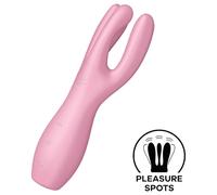 Stimolatore per Clitoride Satisfyer Threesome 3 Rosa