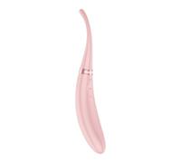 Satisfyer Tip Tease | impermeabile IPX7 | ricaricabile (USB) | silicone | Twirling Tip vibratore con Circulating Stimulation Tip | punto G e clitorideo Stimulation | 8×8 programmi | 2 motori