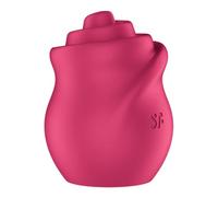 Satisfyer Tongue Twister | vibratore per lingua e vibratore per donne | 8 programmi di vibrazione e 8 modalità di perdita, impermeabile (IPX7) | vibratore silenzioso in silicone | funzione di ricarica