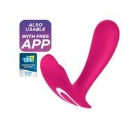 Satisfyer Top Secret - vibratore controllato tramite app (rosa)