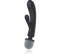 Satisfyer Triple Lover 2 in 1 Massaggiatore e vibratore grey 23.8 cm
