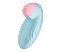 SATISFYER - VIBRATORE DA LAY-ON TROPICAL TIP BLU