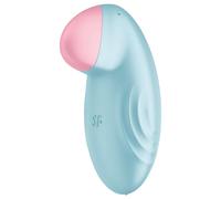 SATISFYER - VIBRATORE DA LAY-ON TROPICAL TIP BLU