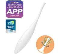 Satisfyer twirling joy clit punta stimolante - bianco