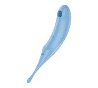 SATISFYER TWIRLING PRO ESTIMULADOR Y VIBRADOR - ROJO - AZZURRO