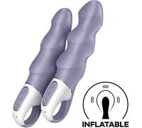 Satisfyer - vibratore a pompa d'aria 1 vibratore gonfiabile punto g viola