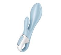 VIBRATORE RABBIT CON PUNTA GONFIABILE STIMOLATORE VIBRANTE VAGINALE CLITORIDEO