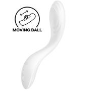 SATISFYER - VIBRATORE RRROLLING PLEASURE GSPOT BIANCO