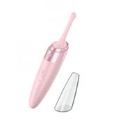 SATISFYER - VIBRATORE TWIRLING DELIGHT CLIT TIP ROSA