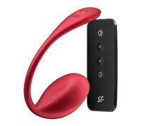 Satisfyer Shiny Petal - Uovo vibrante radio (rosso)