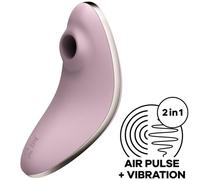SATISFYER VULVA LOVER 1 ESTIMULADOR Y VIBRADOR - VIOLETA - AZZURRO