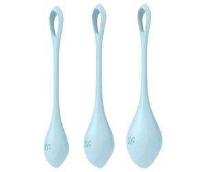 Satisfyer Yoni Power 2 - set palline vaginali - 3 pezzi - blu