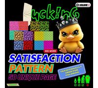 Satisfying Patterns Coloring Book: Stress Relief & Mindfulness: 50+ Satisfying Patterns to Color for Relaxation & Mindfulness