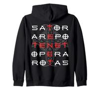 Sator Arepo Tenet Opera Rotas Christian Symbol Felpa con Cappuccio