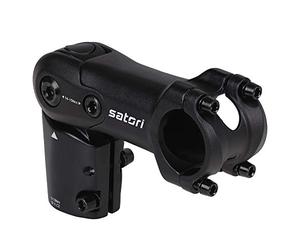 Satori UP2+ - E Bike - Estensione per Manubrio Regolabile da 1-1/8" x 31,8 mm x 65 mm, Ideale per Bici E Fino a 45 km o 28 miglia all'ora - Lega forgiata 3D, Super Resistente