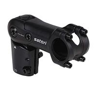 Satori UP2+ - E Bike - Estensione per manubrio regolabile da 2,5-0,3 cm x 31,8 mm - ideale per bici elettriche fino a 45 km o 28 miglia all'ora - super resistente in lega forgiata 3D - Lunghezza stelo