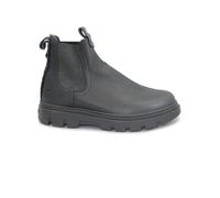 SATORISAN 120109 UNALOME PREMIUM black nero stivaletti uomo beatles pelle elast