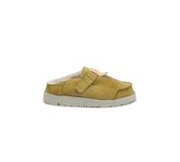 SATORISAN 120128 UWABAKI CLOG marrone cuoio sabot donna suede montone strappo