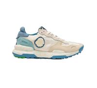 Satorisan - Chacrona Linen - Scarpe Casual Uomo - Sneakers Vintage Cuero y Lino Sostenibili, Confortevoli e Durevole - Colore Chantilly Blue - Taglia 41