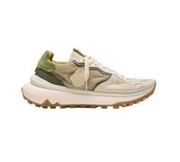 Satorisan - Scarpe Casual Uomo - Chacrona Metta Lino Whitewisp - Sneakers Vintage Cuero y Lino Sostenibili, Confortevoli e Durevole - Colore Algue - Taglia 45