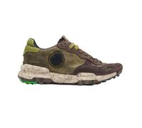 Satorisan - Chacrona Premium - Scarpe Casual Uomo - Sneakers Vintage Pelle Sostenibili, Confortevoli e Durevole - Colore Magnolia Bronze Black - Taglia 45