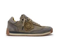 Satorisan - Enso Suede - Scarpe Casual Uomo Donna - Sneakers Vintage Pelle Sostenibili, Confortevoli e Durevole - Colore Peat Green - Taglia 44