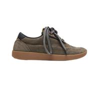 Satorisan - Hatko Suede - Scarpe Casual Uomo - Sneakers Vintage Pelle Sostenibili, Confortevoli e Durevole - Colore Deep Khaki - Taglia 44