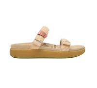 Satorisan - Kae Raffia - Sandali Sportivi Donna - Sandali Piatti Pelle e Tessuto Sostenibili, Confortevoli e Durevole - Colore Saffron - Taglia 37