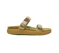 Satorisan - Kae Raffia - Sandali Sportivi Donna - Sandali Piatti Pelle e Tessuto Sostenibili, Confortevoli e Durevole - Colore Native - Taglia 38