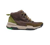Satorisan - Kiso Premium - Stivali alla Caviglia Uomo Donna - Stivaletti Vintage Pelle Sostenibili, Confortevoli e Durevole - Colore Dark Brown Green - Taglia 44
