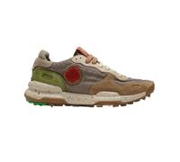 Satorisan - Scarpe Casual Uomo - Chacrona Linen - Sneakers Vintage Cuero y Lino Sostenibili, Confortevoli e Durevole - Colore Faded Chestnut - Taglia 40
