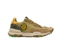 Satorisan - Chacrona Linen - Sneakers casual per uomo e donna - Scarpe in pelle e tessuto comode e resistenti, Cachi a pelo lungo, 46 EU