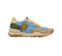 Satorisan - Scarpe Casual Uomo - Chacrona Linen - Sneakers Vintage Sostenibili, Confortevoli e Durevole - Colore Blue Swirl - Taglia 42