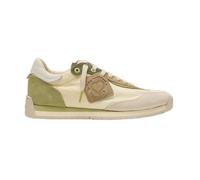Satorisan - Scarpe Casual Uomo Donna - Enso Gaia - Sneakers Vintage Pelle e Tessuto Sostenibili, Confortevoli e Durevole - Colore Pampas White - Taglia 38
