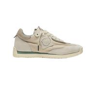 Satorisan - Scarpe Casual Uomo Donna - Enso Gaia - Sneakers Vintage Pelle e Tessuto Sostenibili, Confortevoli e Durevole - Colore Chantilly Cream - Taglia 46