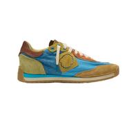 Satorisan - Scarpe Casual Uomo Donna - Enso Gaia - Sneakers Vintage Pelle e Tessuto Sostenibili, Confortevoli e Durevole - Colore Blue Swirl - Taglia 40