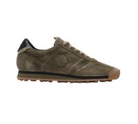Satorisan - Stardust Suede - Scarpe Casual Uomo - Sneakers Vintage Pelle Sostenibili, Confortevoli e Durevole - Colore Deep Khaki - Taglia 42