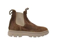 Satorisan - Stivali alla Caviglia Uomo - Unalome Chelsea Desert Oasis - Stivaletti Vintage Pelle Sostenibili, Confortevoli e Durevole - Colore Butterum - Taglia 44