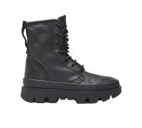 Satorisan - Unalome Laces Premium - Stivali alla Caviglia Donna - Stivaletti Vintage Pelle Sostenibili, Confortevoli e Durevole - Colore Black - Taglia 39