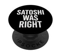Satoshi aveva ragione Bitcoin PopSockets PopGrip Adesivo