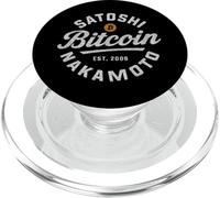 SATOSHI CRIPTOVALUTA BITCOIN BTC PopSockets PopGrip per MagSafe