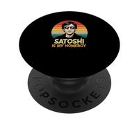 Satoshi è il mio homeboy nakamoto blockchain leggenda bitcoin PopSockets PopGrip Adesivo